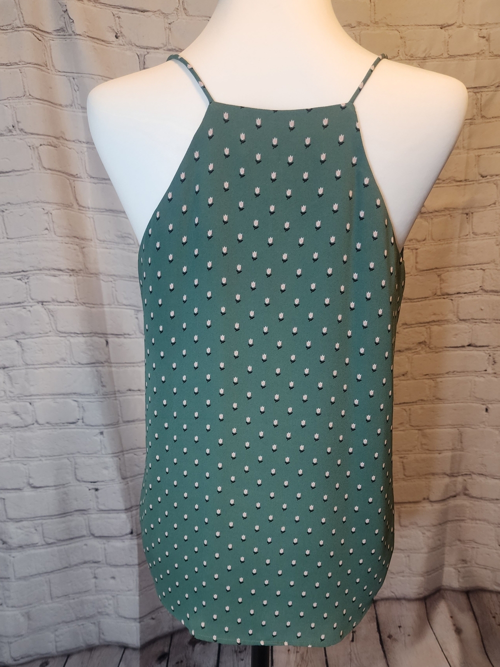 LOFT Pink Label on Teal Garment - Picture 3 of 5